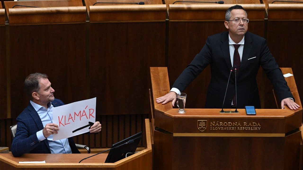 Cirkus v parlamente: Igor Matovič a Ladislav Kamenick&yacute; si absol&uacute;tne nič nedarovali! (24.9.2025)