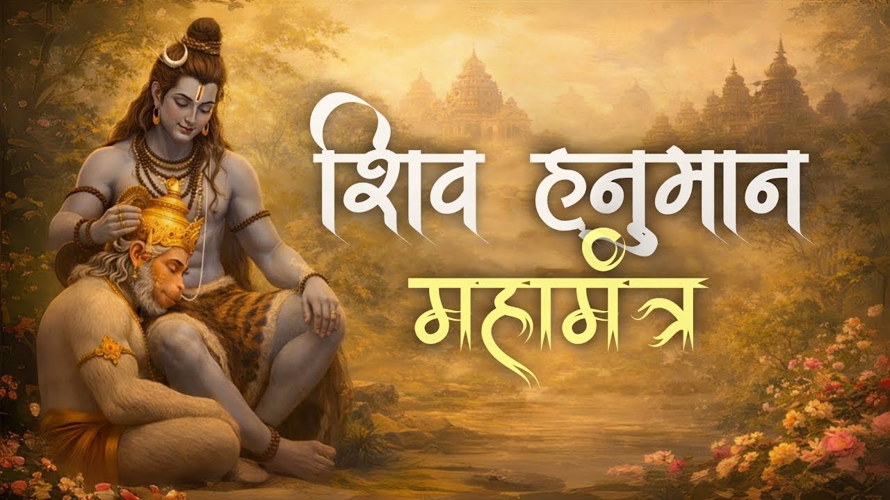 Shiv Hanuman Mantra | शांति, शक्ति और रक्षा के लिए दिव्य जाप | Shiv mantra | Hanuman mantra #shiv