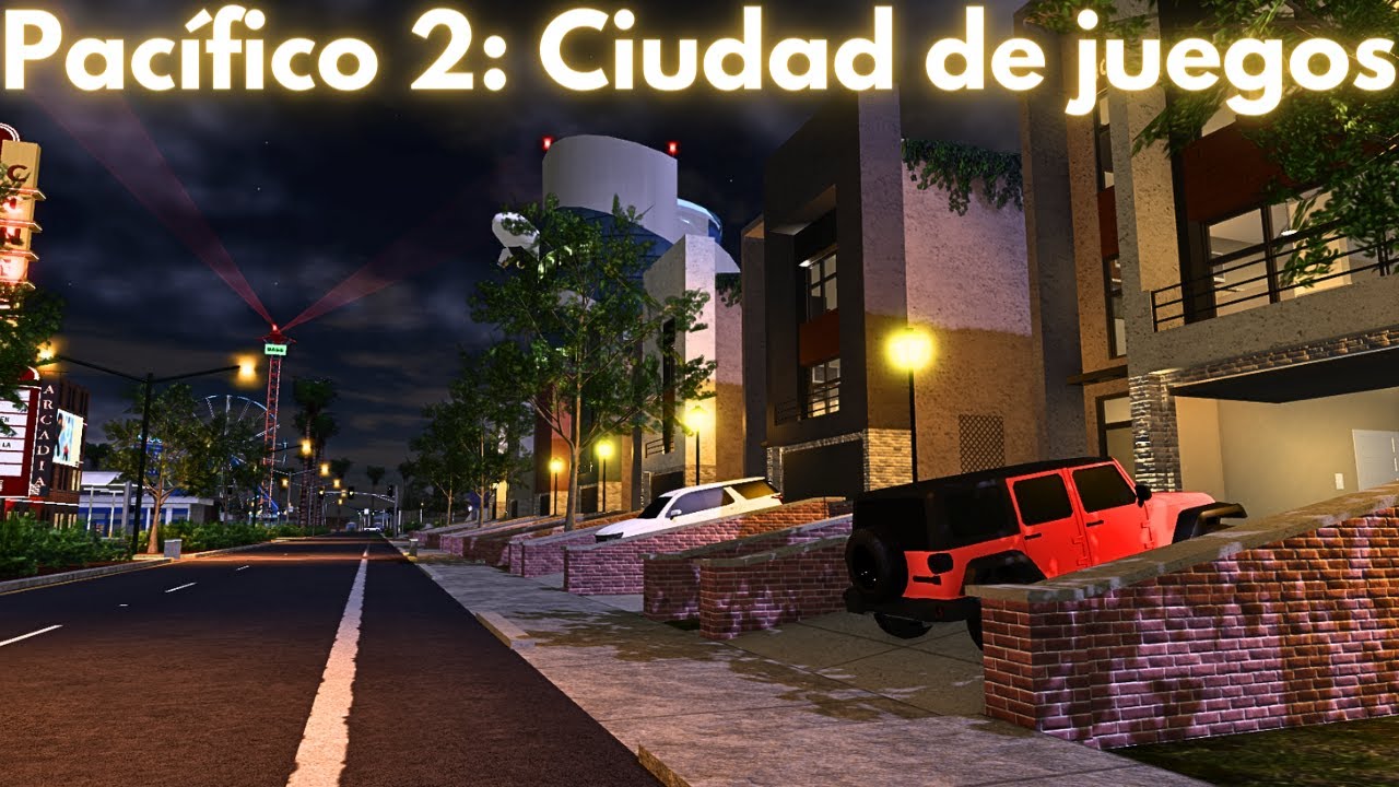 😲 JUEGO muy REALISTA. No parece ROBLOX ❗❗ Pacifico 2 Ciudad de juegos