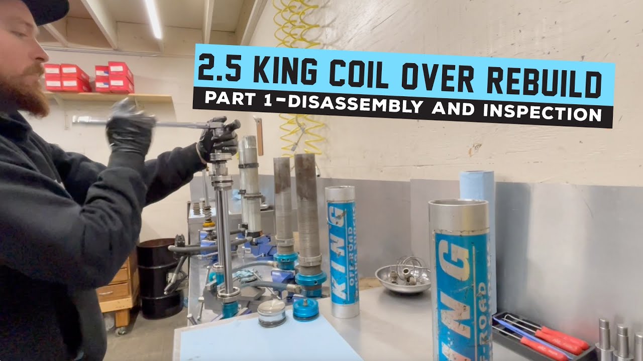 2.5 King Coil Over Shock Rebuild Part 1: Disassembly and Inspection - How To