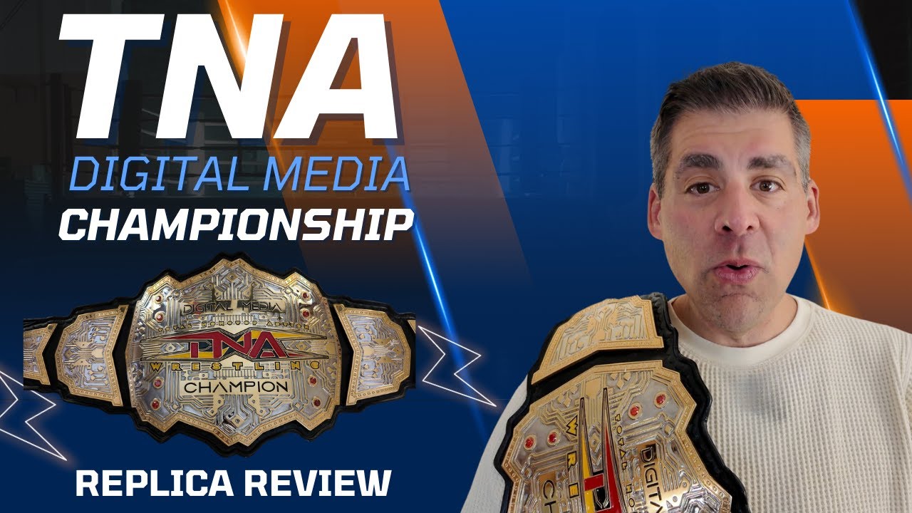 Обзор реплики TNA Digital Media Championship — потрясающе хороший ремень за 280 долларов! (Отличн...