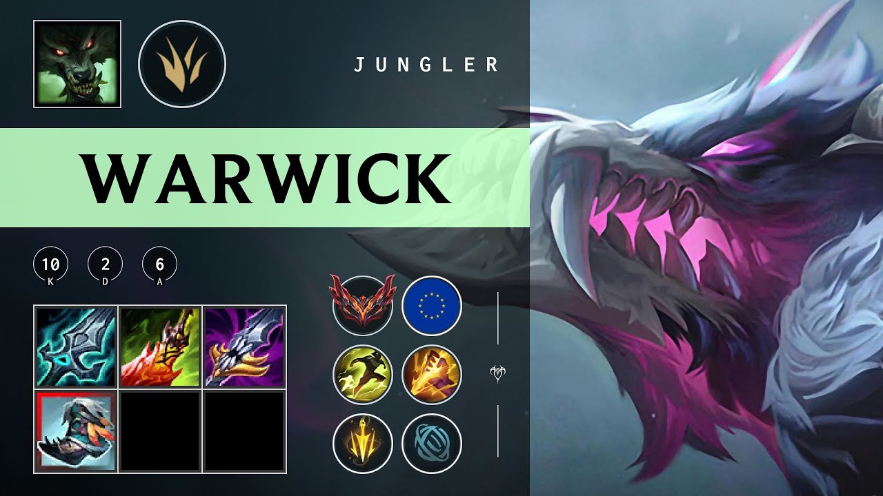 Warwick Jungle vs Viego - EUW Grandmaster Patch 25.24