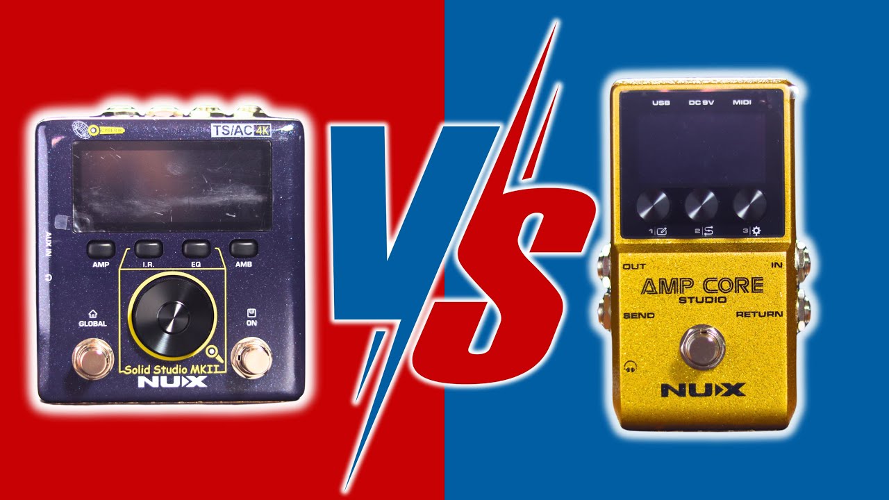 NUX Amp Core Studio Vs Solid Studio MKii