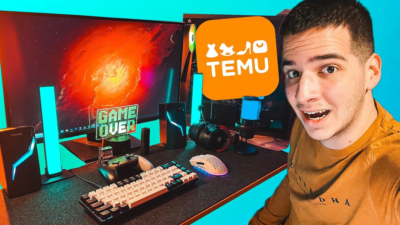 ΕΦΤΙΑΞΑ GAMING SETUP ΑΠΟ ΤΟ TEMU!