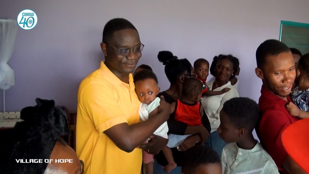 CONRAD@40: DONATION TO VILLAGE OF HOPE ORPHANAGE & CHILDREN’S HOME