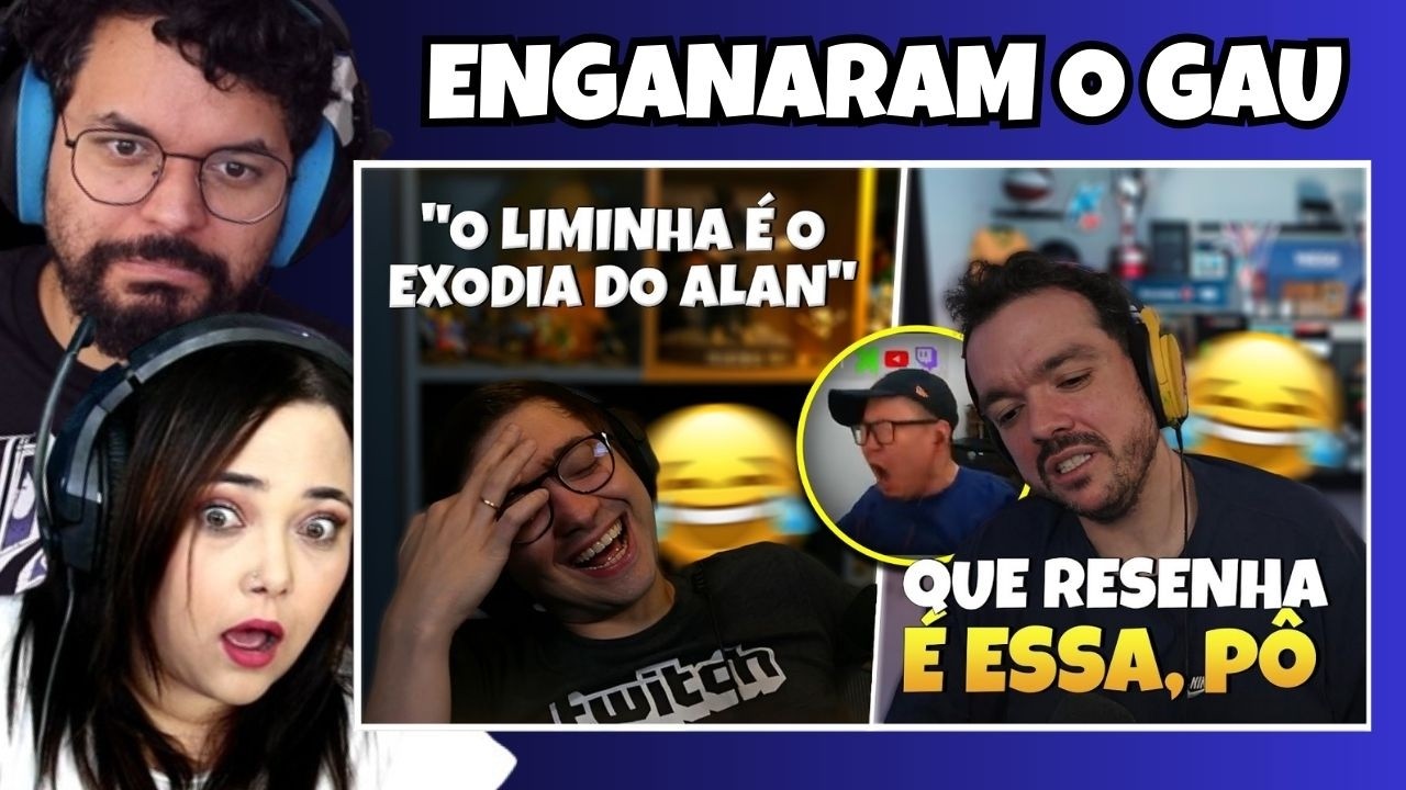 SOBROU ATÉ PARA O GAULES 😂😂 // REACT