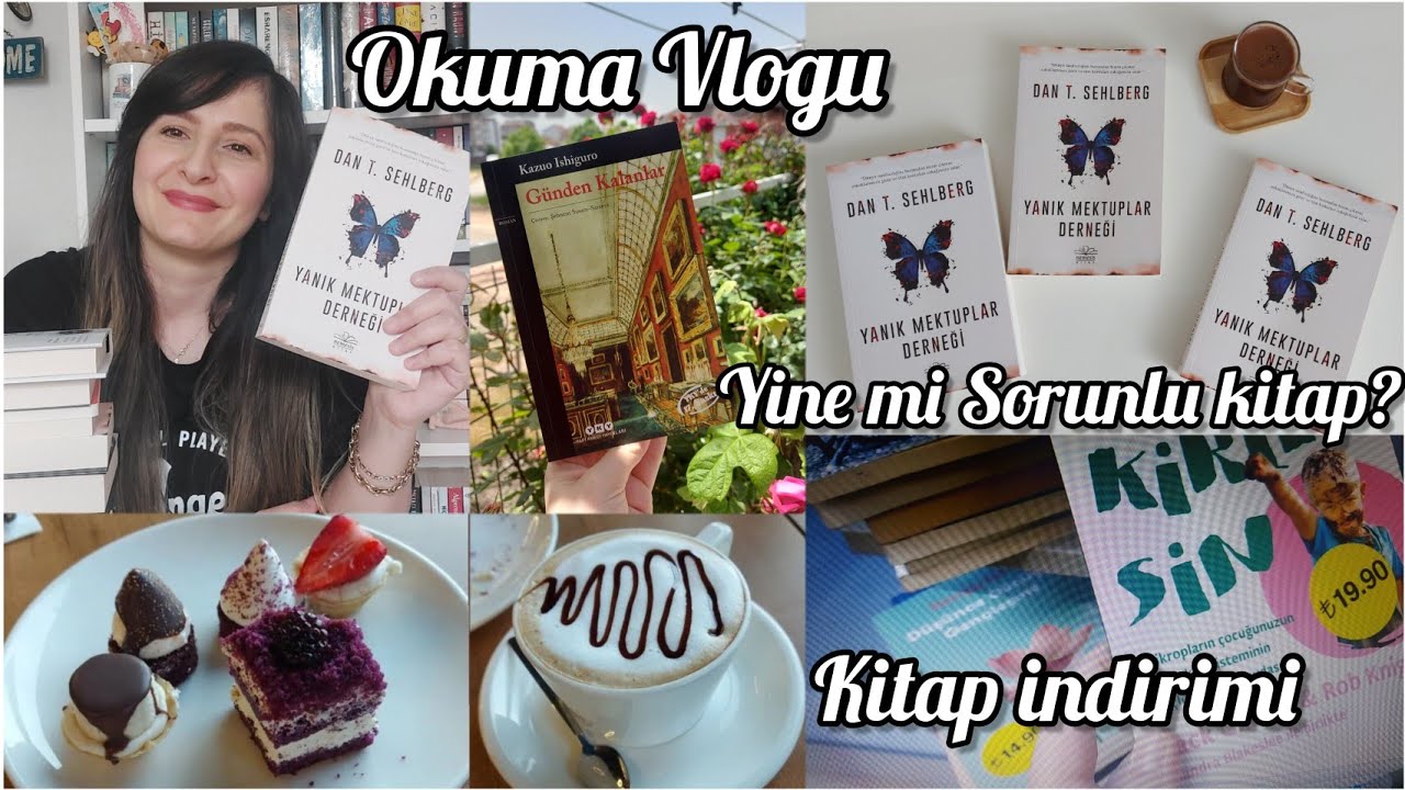 Yine Sorunlu Kitap? Yanık Mektuplar Derneği Okurken Yaşadığım Olay, Kitap İndirimi, Okuma Vlogu