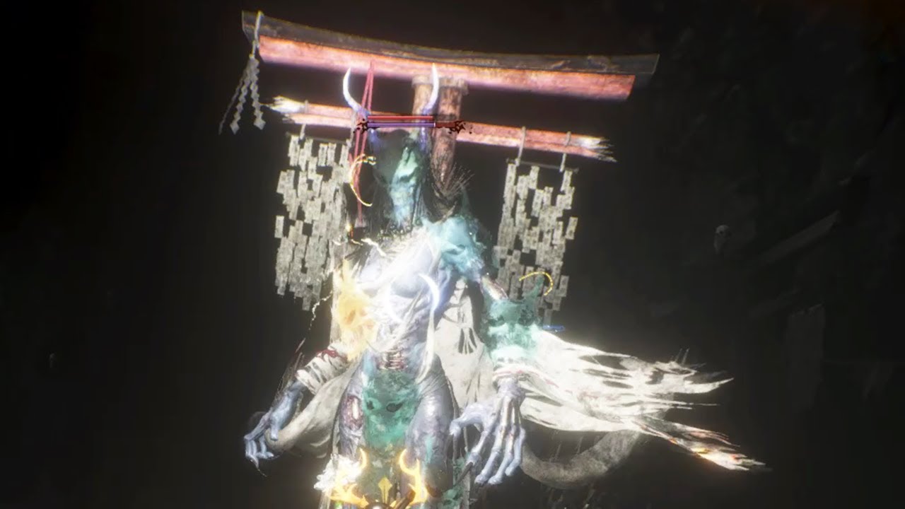 Nioh 2 Darkness in the Capital DLC - Lightning Gods of Yomi Boss Fight