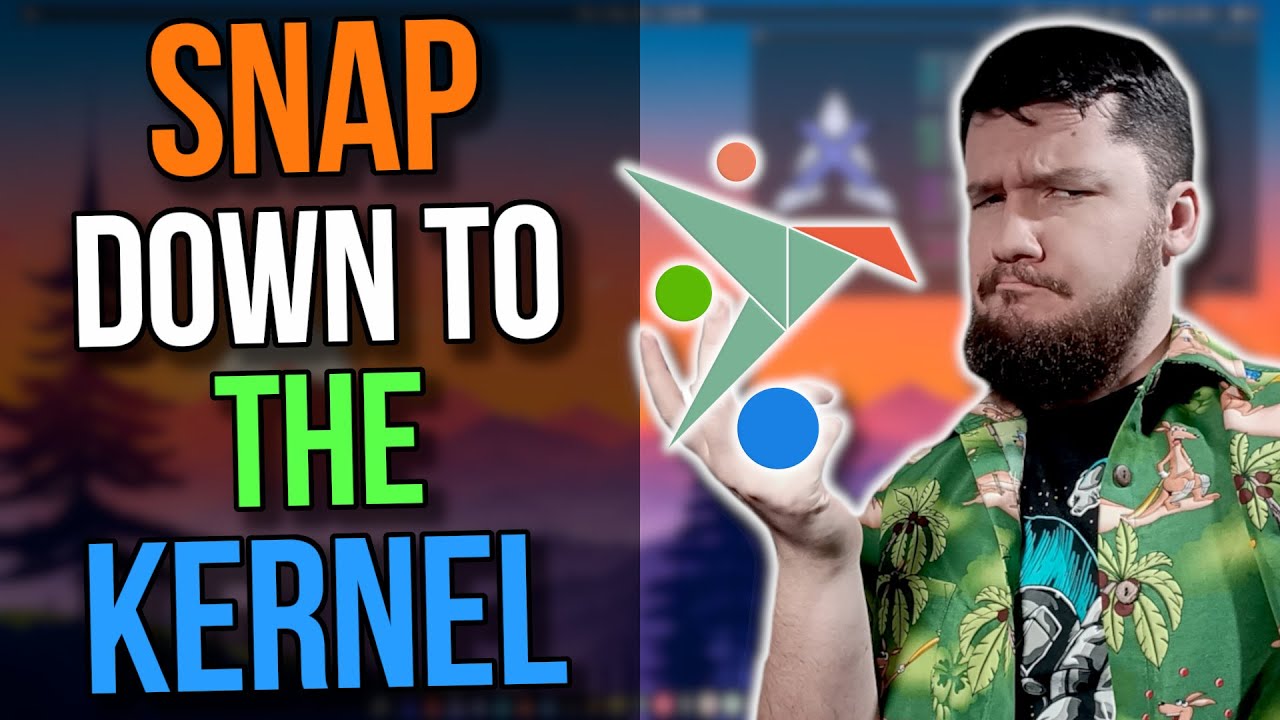 KDE Neon Core: Fully Snap Based KDE Desktop??
