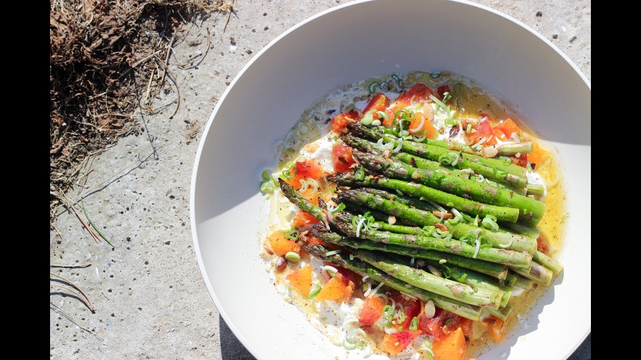 BBQ Vanavond?! - Gegrilde groene asperges met sinaasappel