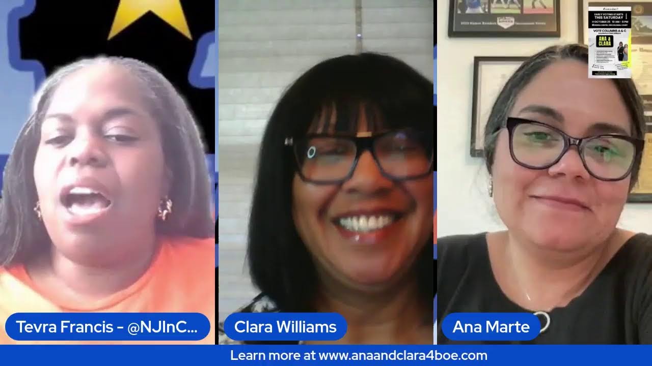 Meet the Candidates: Clara Williams & Ana Marte - Teaneck BOE