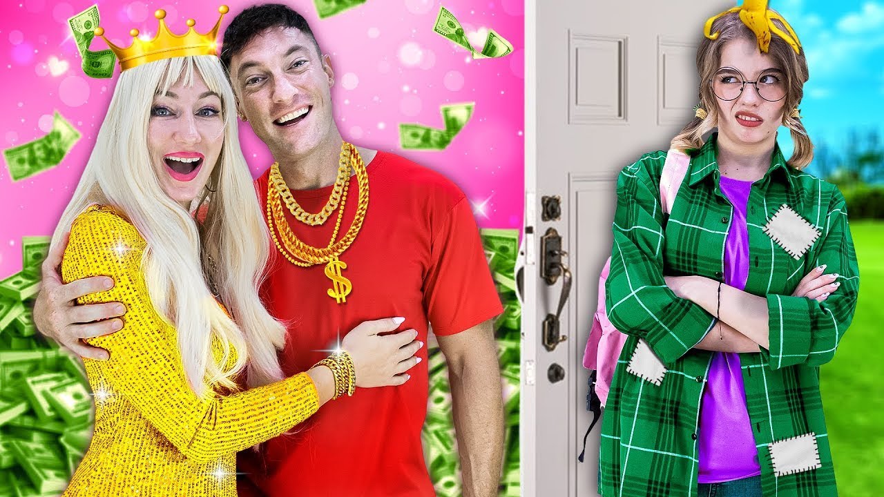 Rich vs Broke Student School Life Comparison