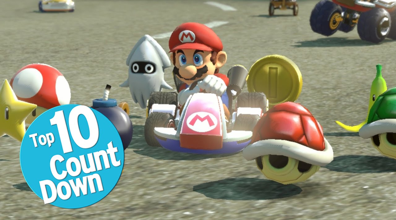 Top 10 Mario Kart Power Ups