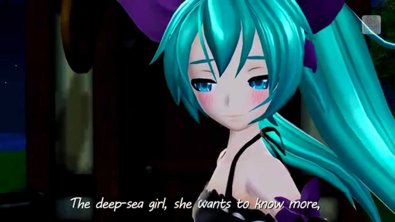 Hatsune Miku Project DIVA F 2nd 『Deep Sea Girl』 English subtitles