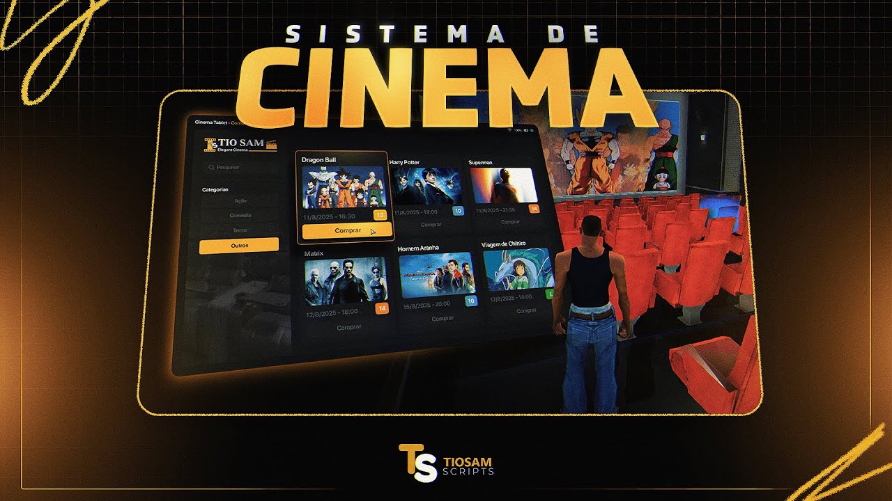 [MTA:SA] - Sistema de Cinema | TioSam Scripts