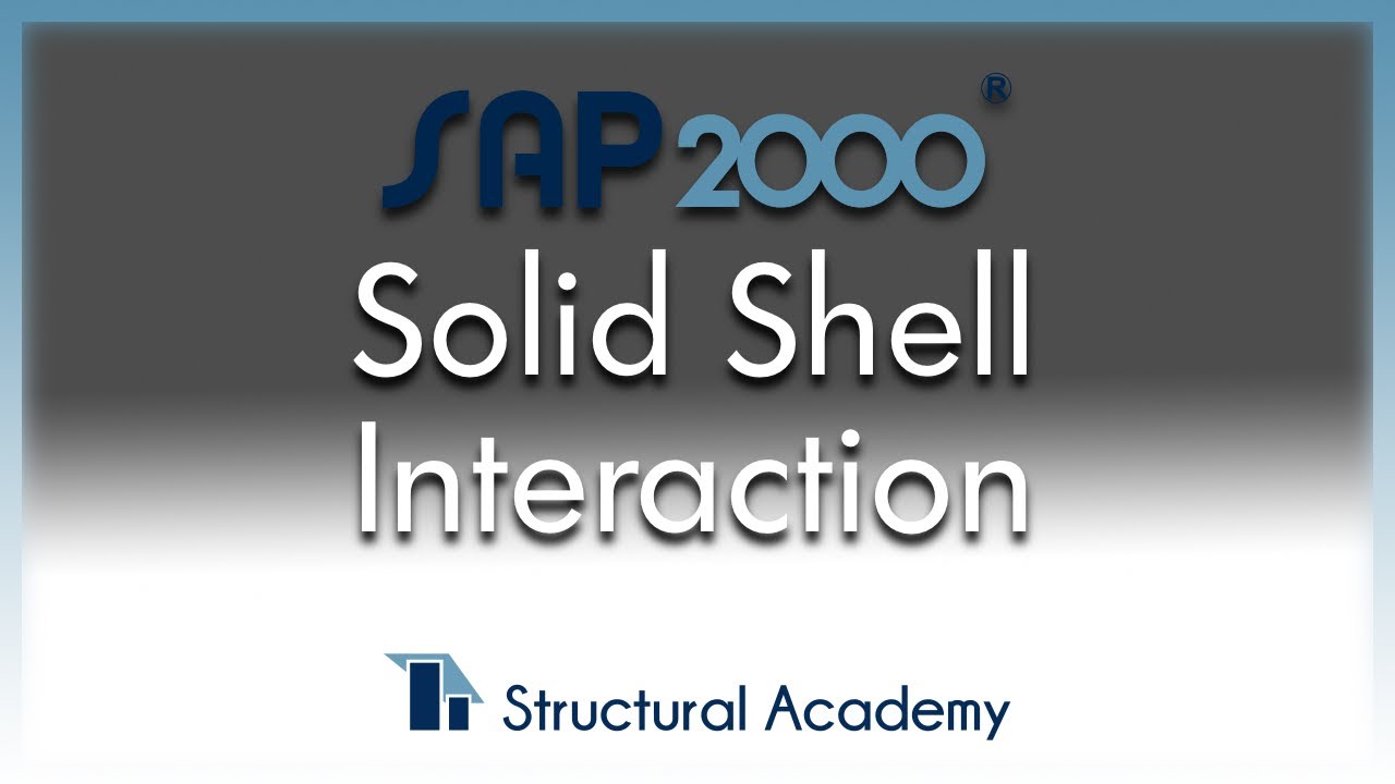 SAP2000 - Взаимодействие с SolidShell