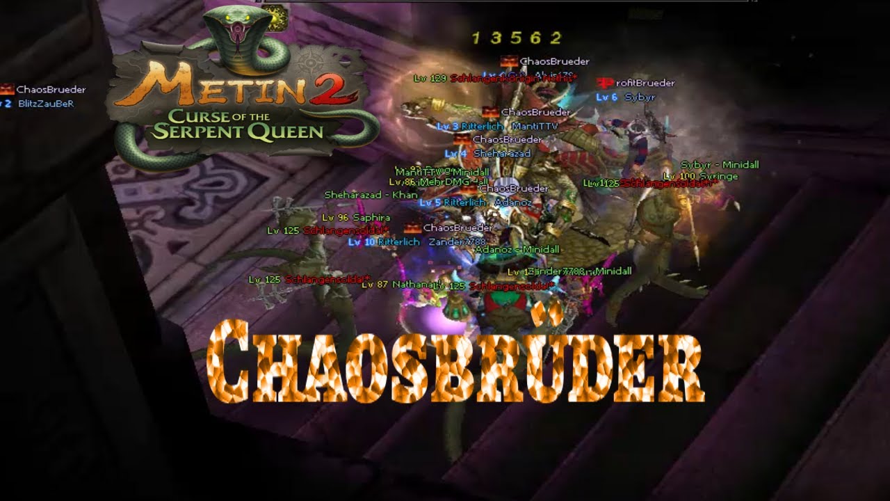 Metin2 DE Teutonia: First Serpent Queen on Teutonia! Record Try!