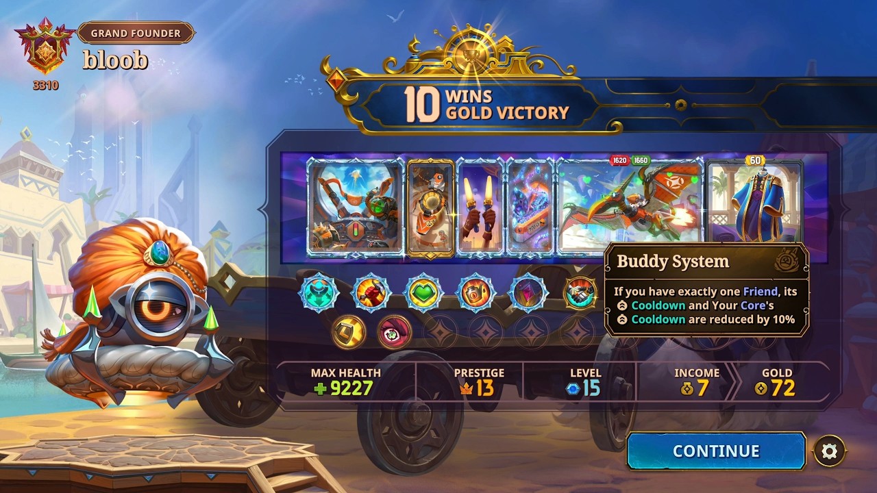 10 Wins Dooley | TERRY | The Bazaar Gameplay
