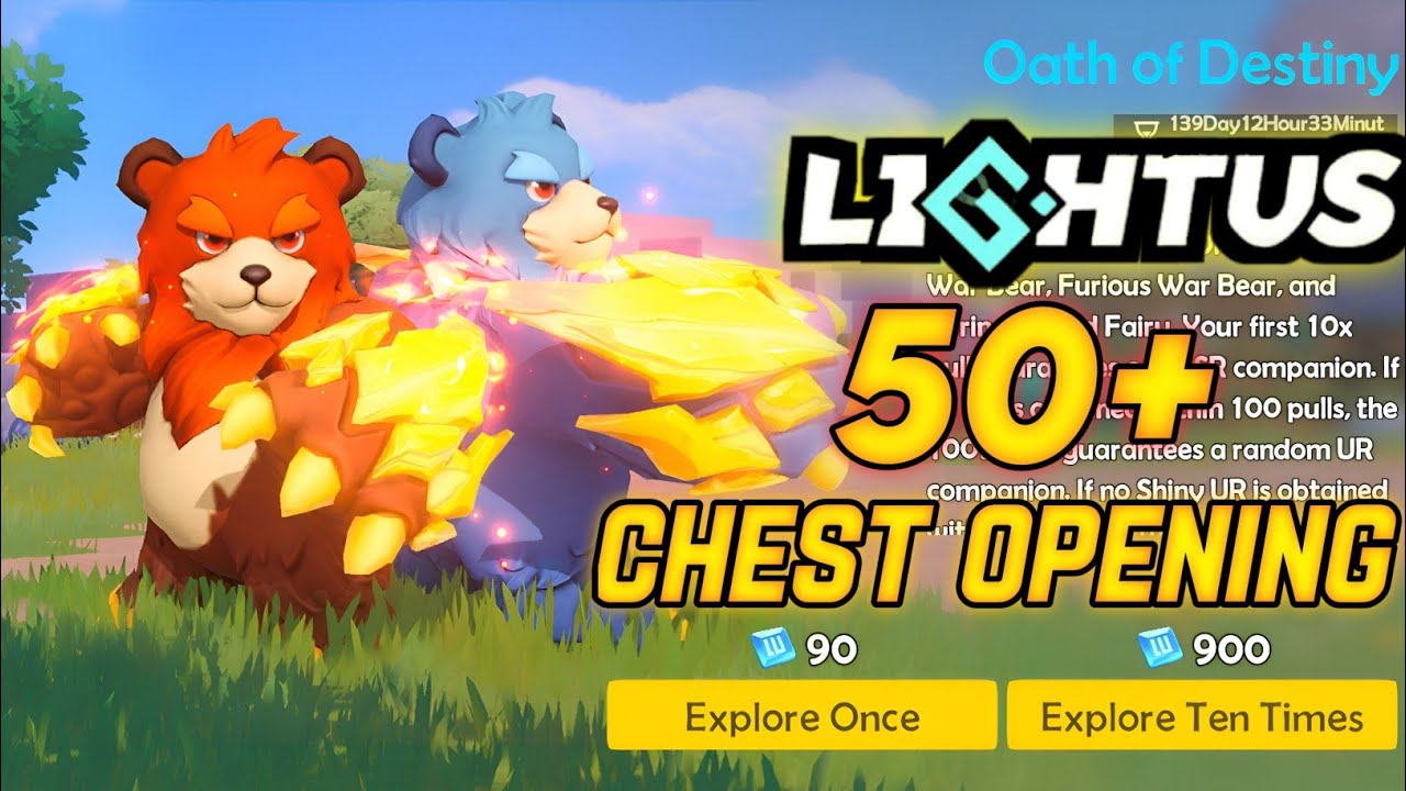 Lightus Oath of destiny chest opening || oath of destiny spin || #lightus
