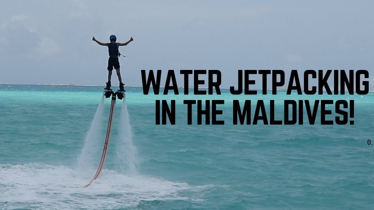 INSANE WATER JETPACKING IN THE MALDIVES!!!