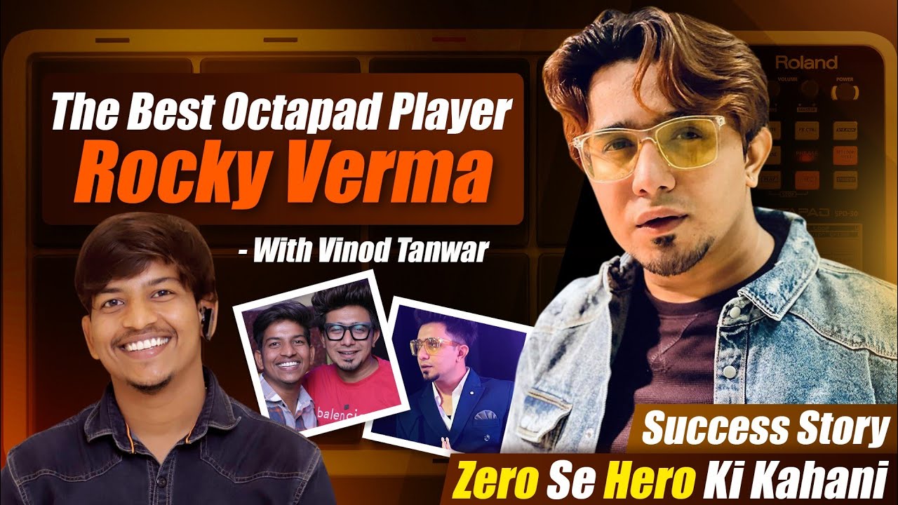 Rocky Verma Success Story | Percussion Talk With TTM (The Octapad Show)  @TanwarTechnicalMusic EP -1