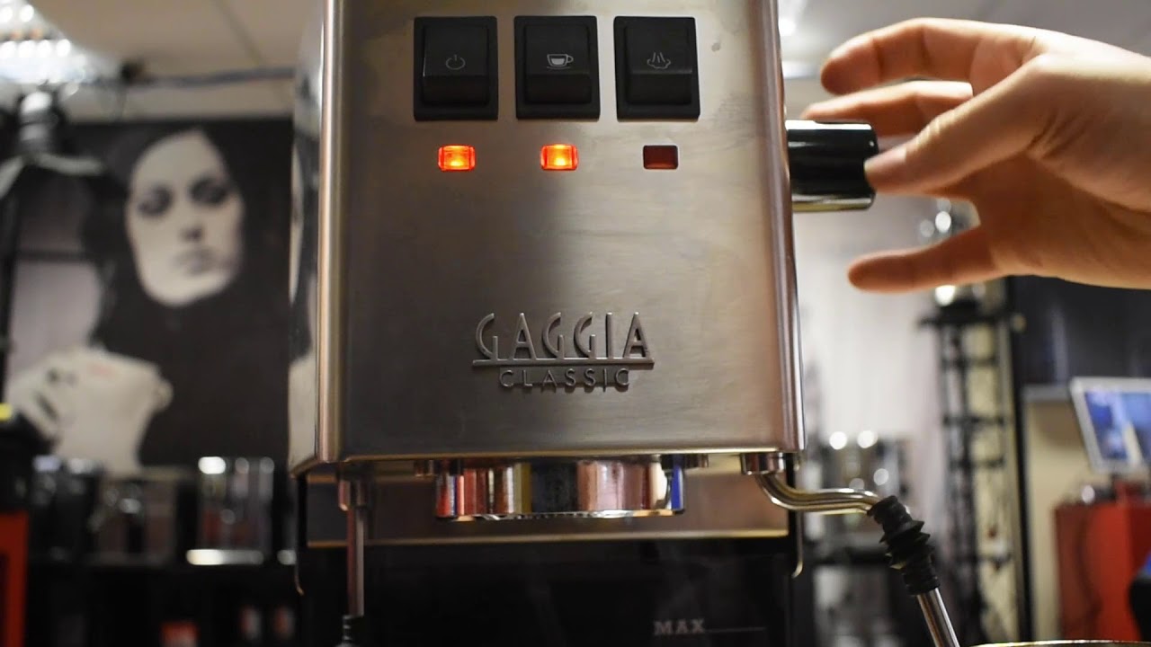 Распаковка НОВОЙ Gaggia Classic 2018-19 - Gaggia Caffe TV