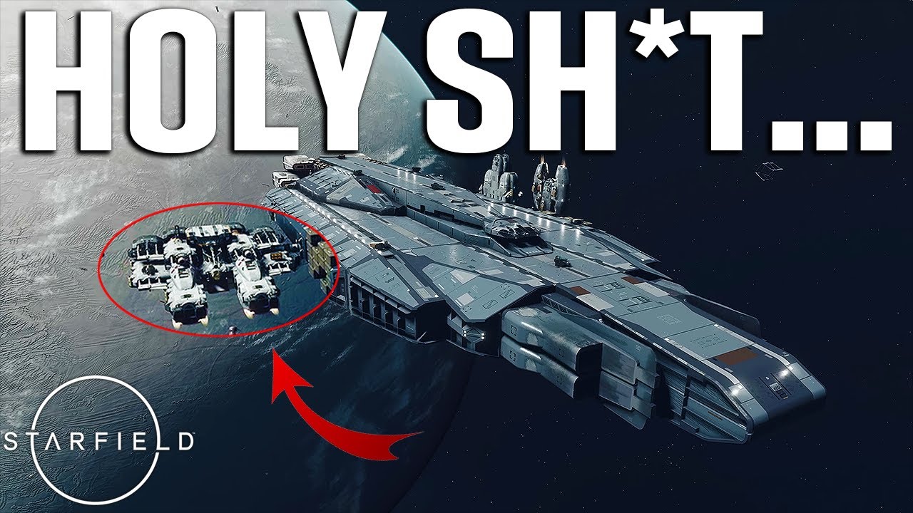 THIS Is How MASSIVE You Can Make Ships In Starfield! Make Your Own FLAGSHIP!