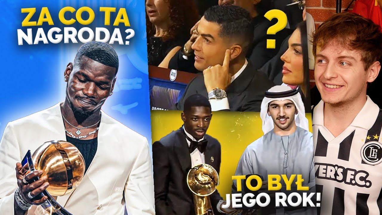 Pogba DOSTAŁ NAGRODĘ i zwr&oacute;cił się do Cristiano Ronaldo! Dembele PIŁKARZEM ROKU 2025!