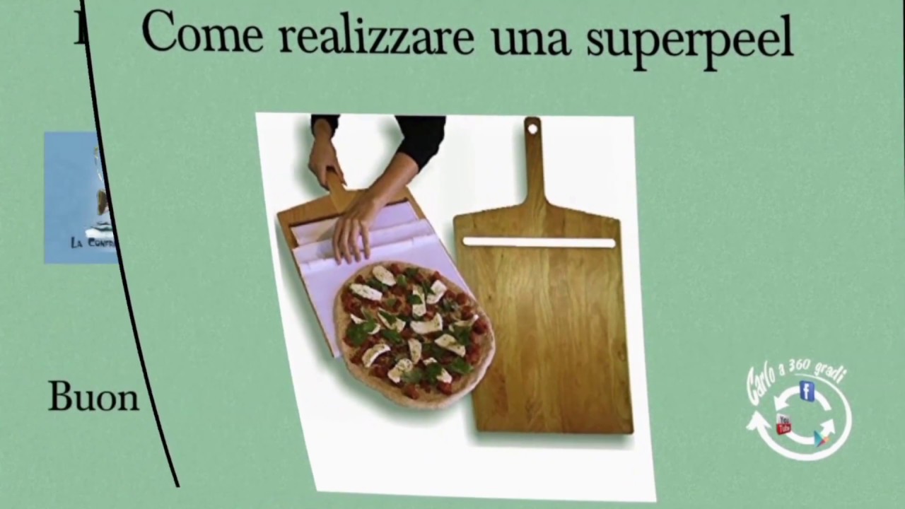 Come realizzare una SUPER PEEL - How to make a super peel - PALA BARELLA.