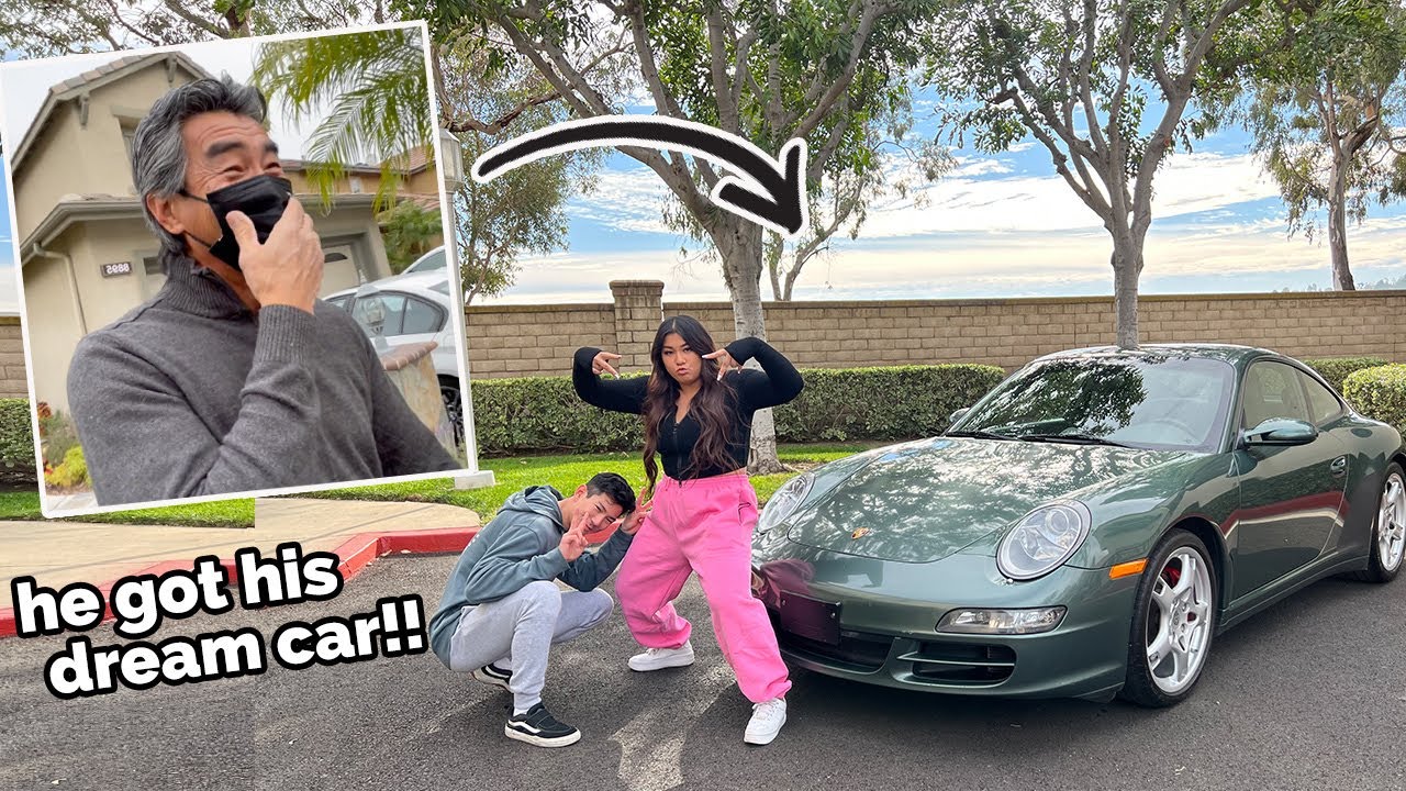 SURPRISING MY DAD WITH HIS DREAM CAR!! Vlogmas Day 22