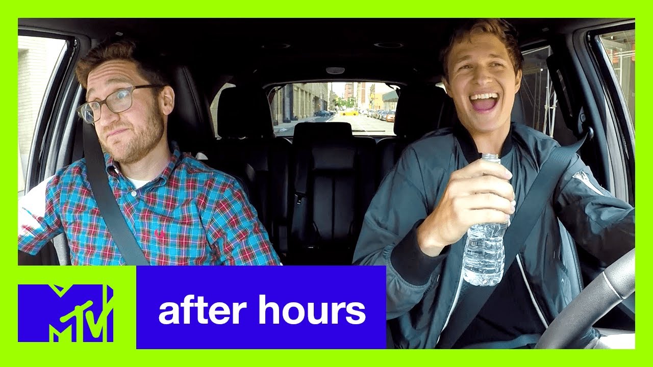 Baby Driver's Ansel Elgort Plays Carpool Kara--Oh God!  | After Hours | MTV