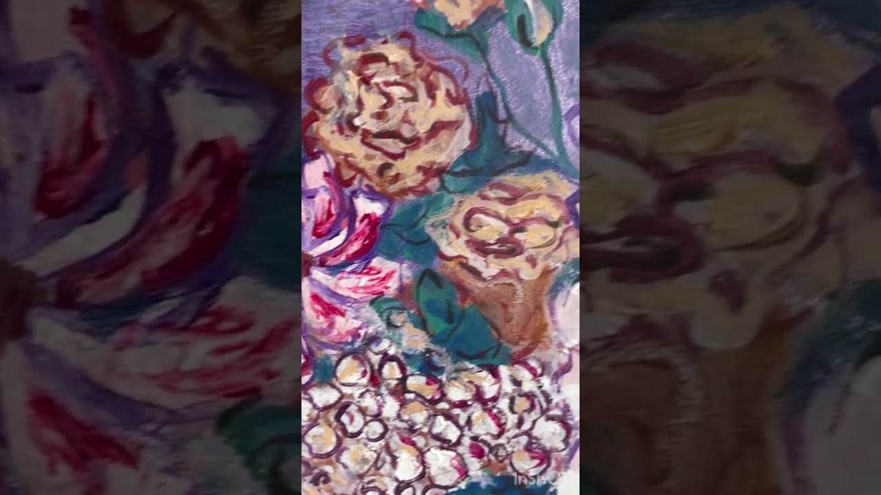 Lace Painting - mixmedia / Art with Lara
