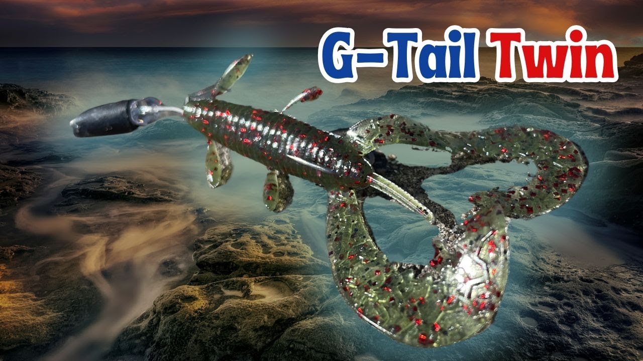 This Creature Bait Works in Salt – How ti Fish the G-Tail Twin for Saltwater