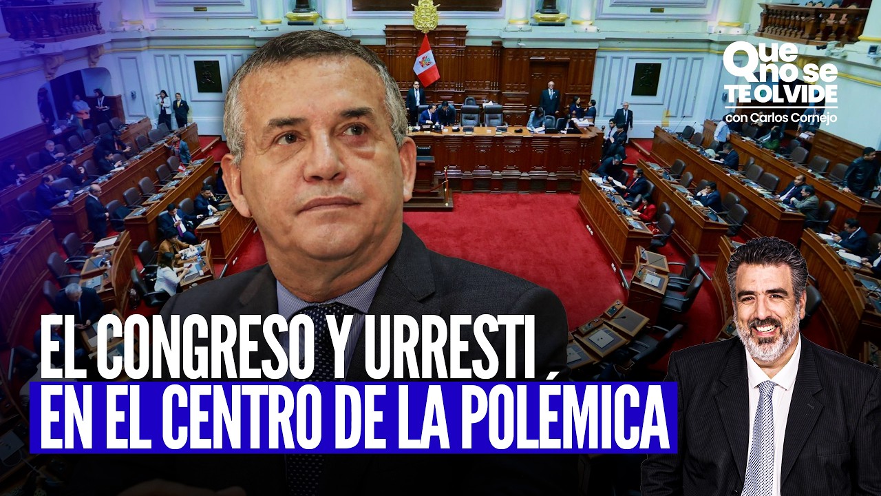 NORMA DEL CONGRESO SOBRE POLIC&Iacute;AS GENERA POL&Eacute;MICA Y URRESTI VUELVE AL DEBATE | QUE NO SE TE OLVIDE