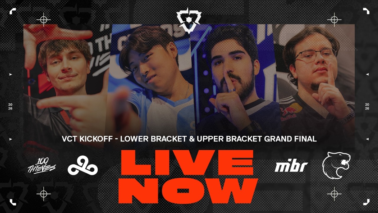 100T vs C9 - VCT Americas 26 Kickoff - Lower Bracket VERTICAL