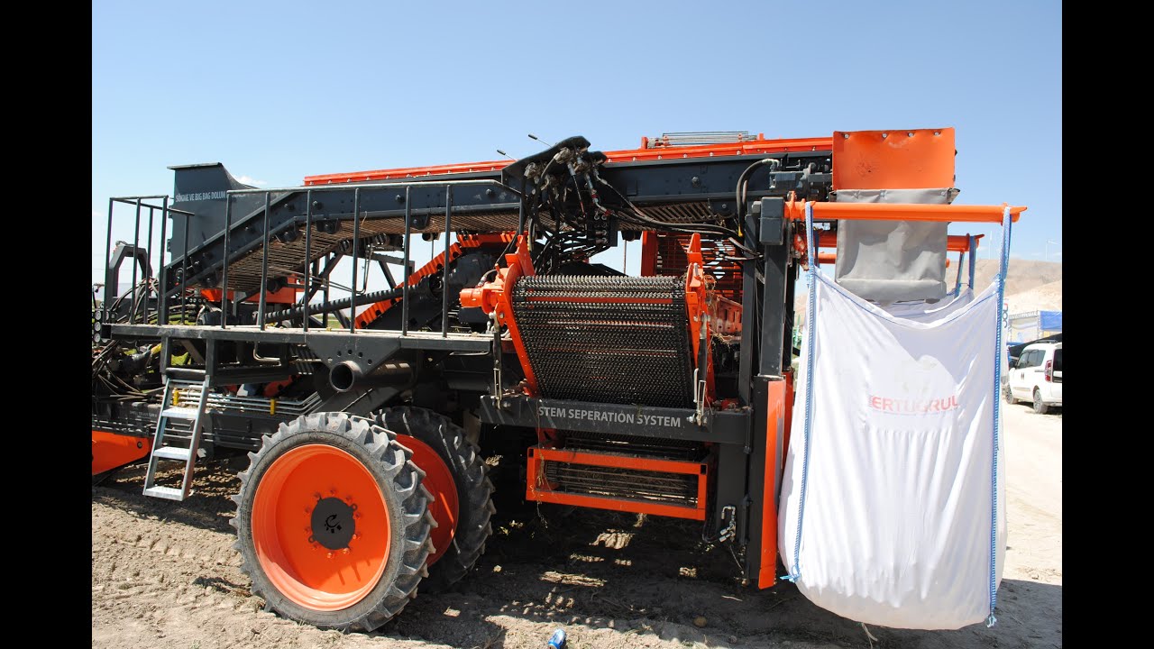 BG 210 BİGBAG DOLDURMALI PATATES SÖKME MAKİNESİ  / BG-210 POTATO HARVEST AND BIG BIG LOADING MACHINE