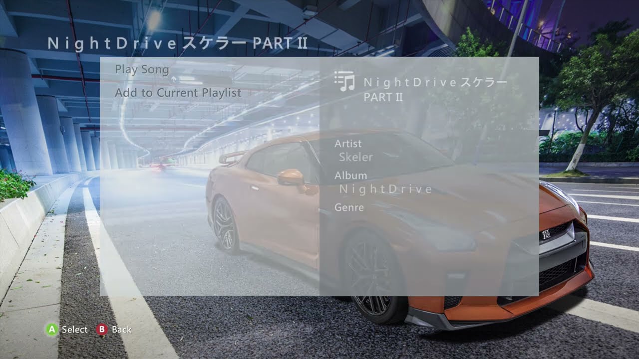 1 hour of Xbox 360 music visualiser