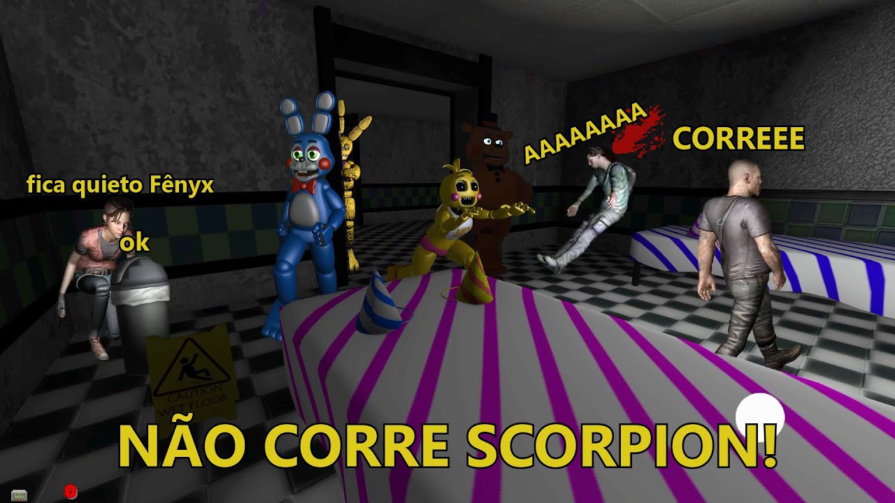 Como N&Atilde;O jogar FNAF 2: Doom RE Creepy