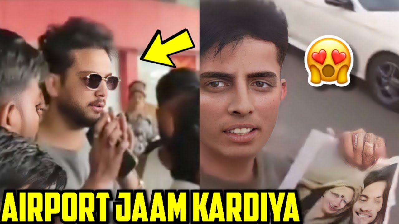 Finally🤯- Elvish Yadav Arrived In Vadodra Crazy Fans Gathering On Airport,Elvish Yadav Vadodra Event