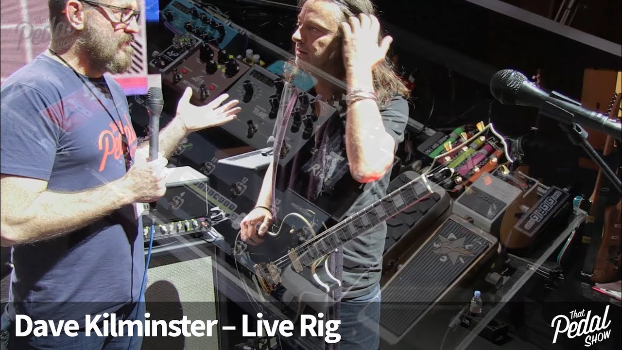 That Pedal Show – Dave Kilminster's Live Rig With Steven Wilson, 2016