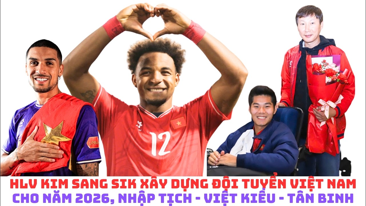 HLV Kim Sang Sik - Xuân Son - Đỗ Hoàng Hên - Đỗ Phi Long - Lê Giang - Thành Trung