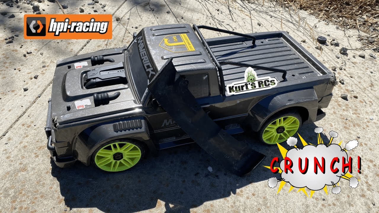 New PB With The HPI Maverick Quantum R Flux and some Crashing #jjcustomsllc #speedtekrc #rchopups