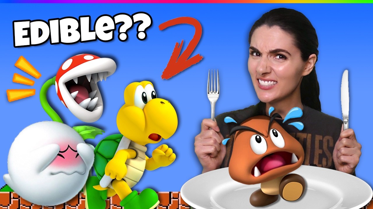 Could a Human Survive Eating Only Mario Enemies?