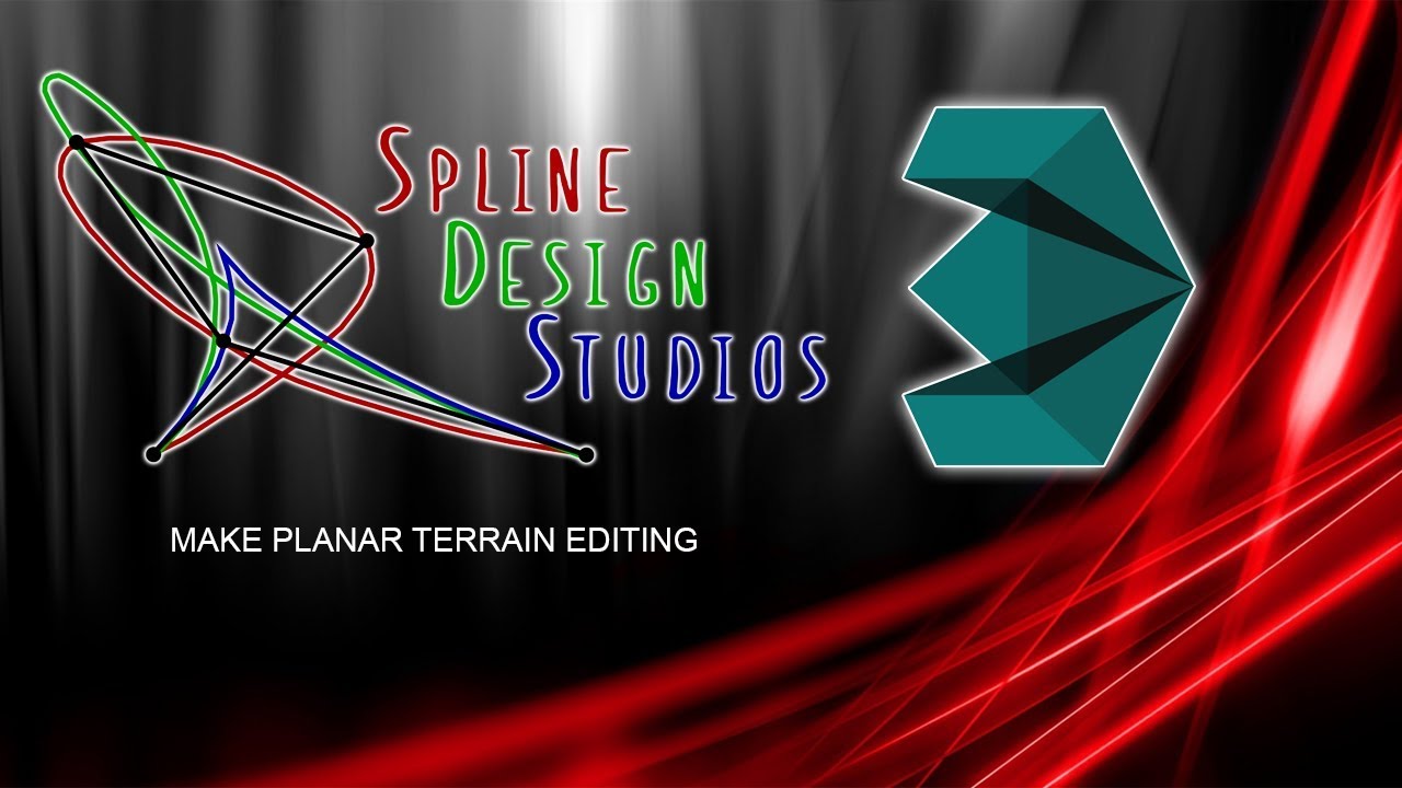 3DS Max - Make Planar Terrain Tool