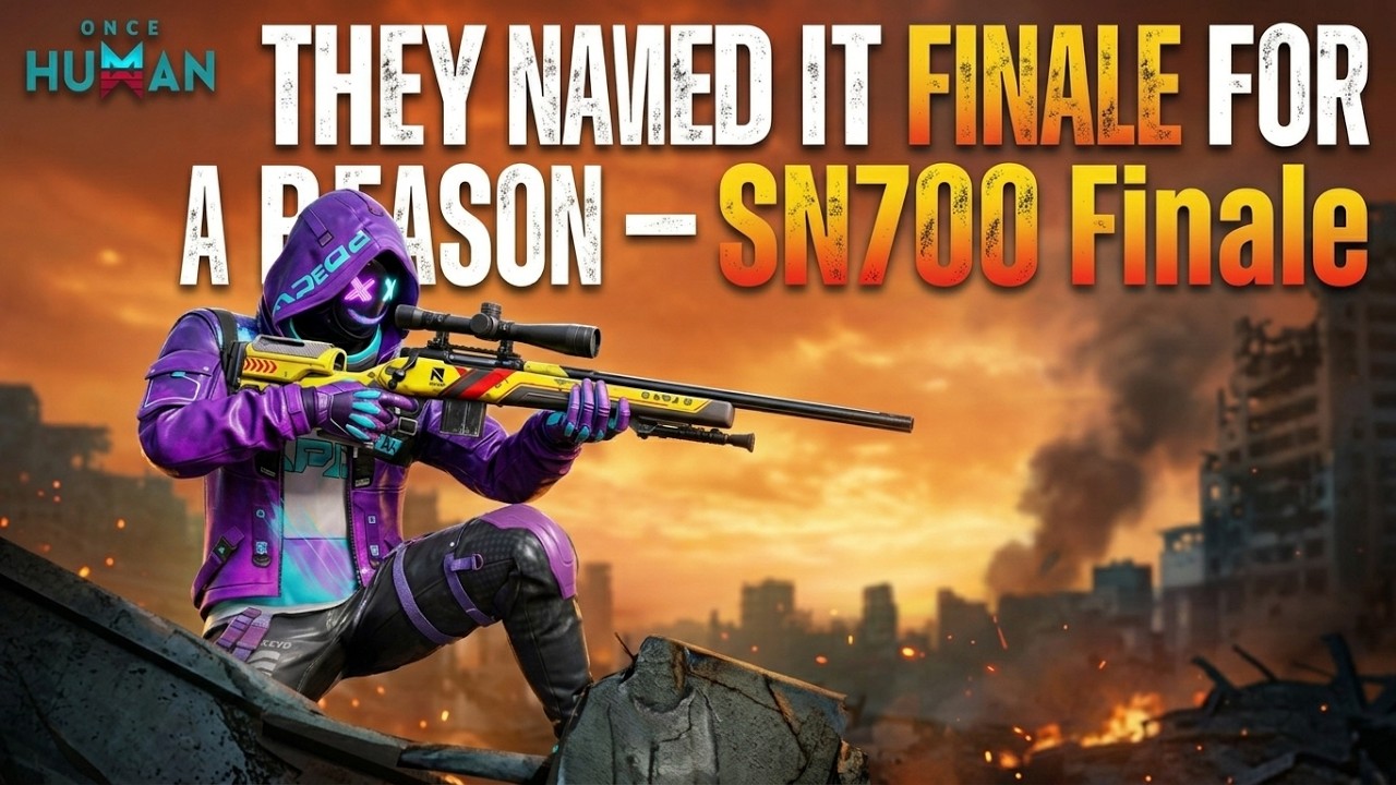 They Named It Finale for a Reason &mdash; SN700 Finale Build Guide | Once Human