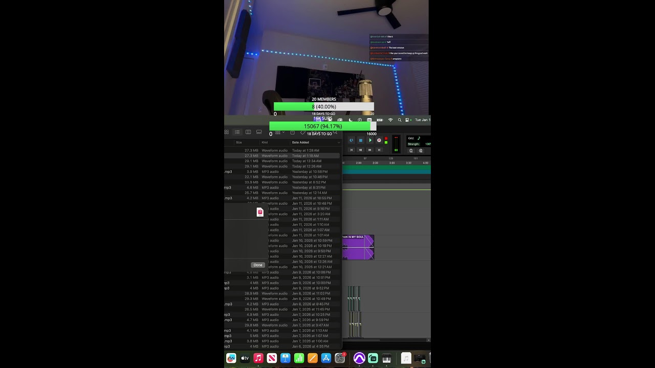 making a song join chat