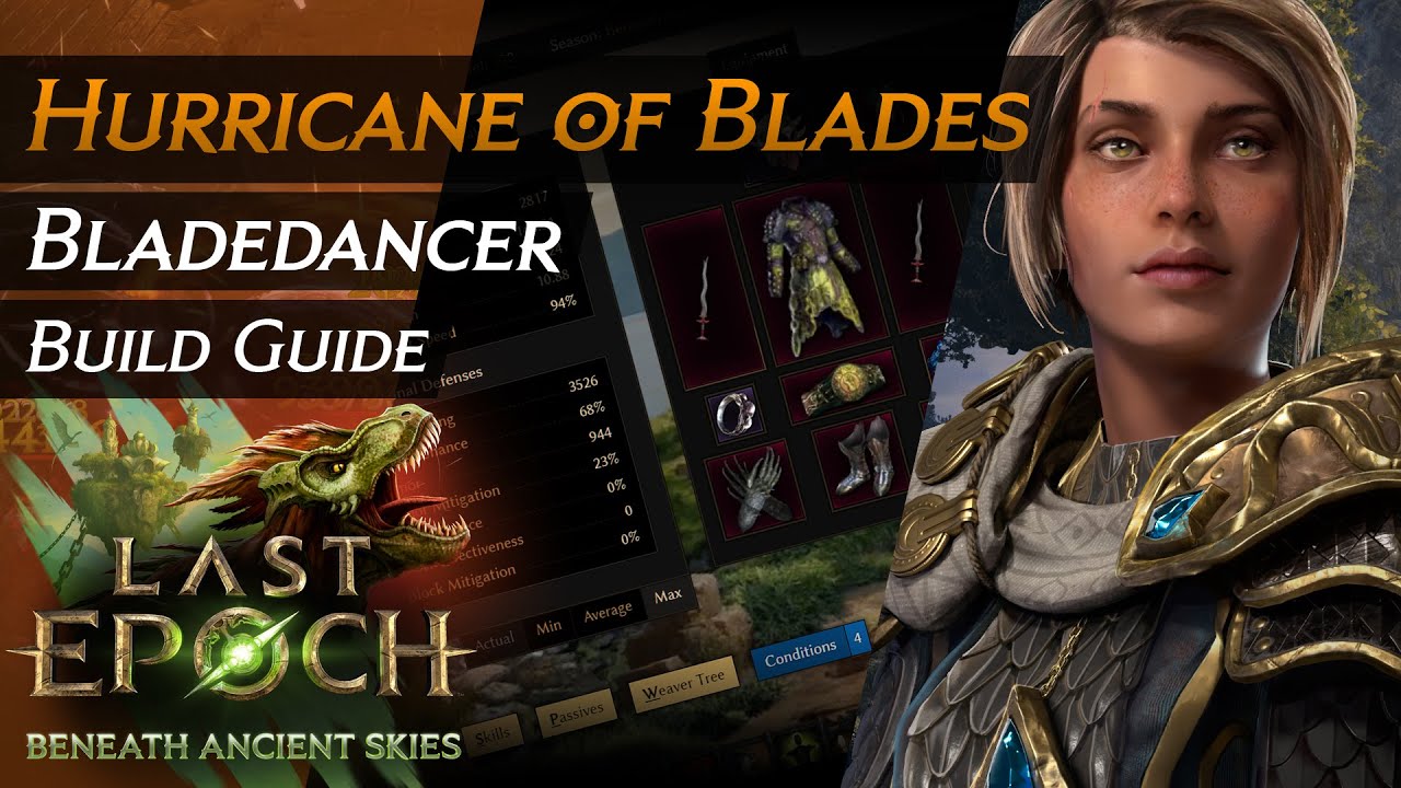 Last Epoch | Hurricane of Blades Build Guide | Bladedancer | Season 3 | Deutsch