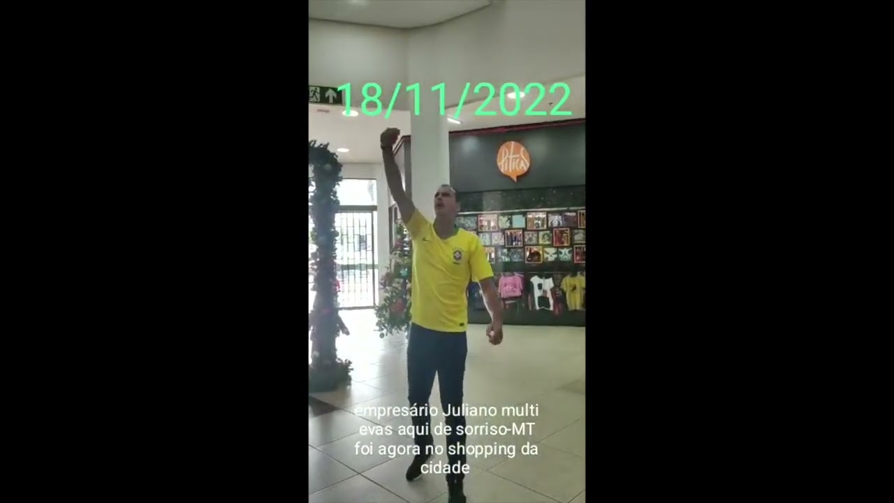 Bolsonarista dono de loja tem ataque histérico em shopping de MT