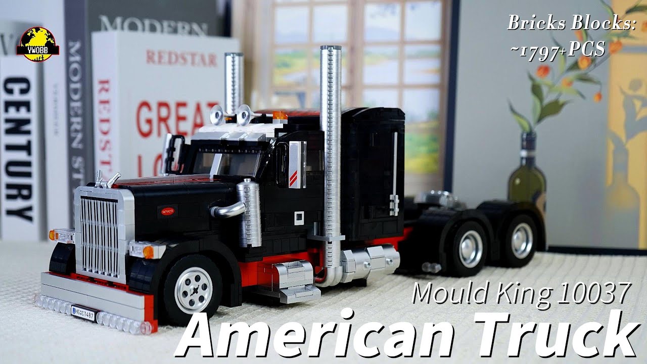 【Mould King 10037】American Truck