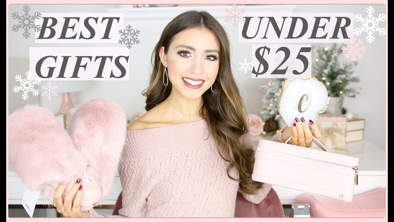 BEST CHRISTMAS GIFTS FOR HER UNDER $25 | HOLIDAY GIFT GUIDE 2018
